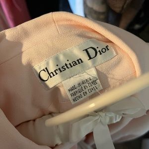 Vintage Christian Dior blazer + skirt